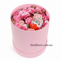 Flowers and Kinder-surprise